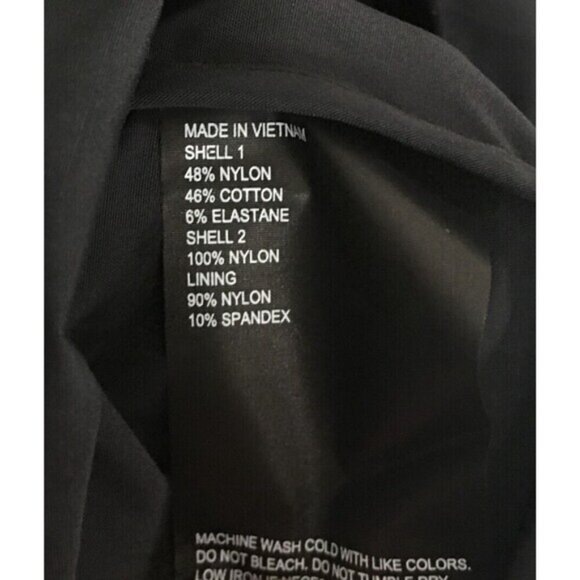 Tom Brady Brand Outdoor Vest Men's Size Medium Ink Black Cotton Blend - Picture 5 of 5